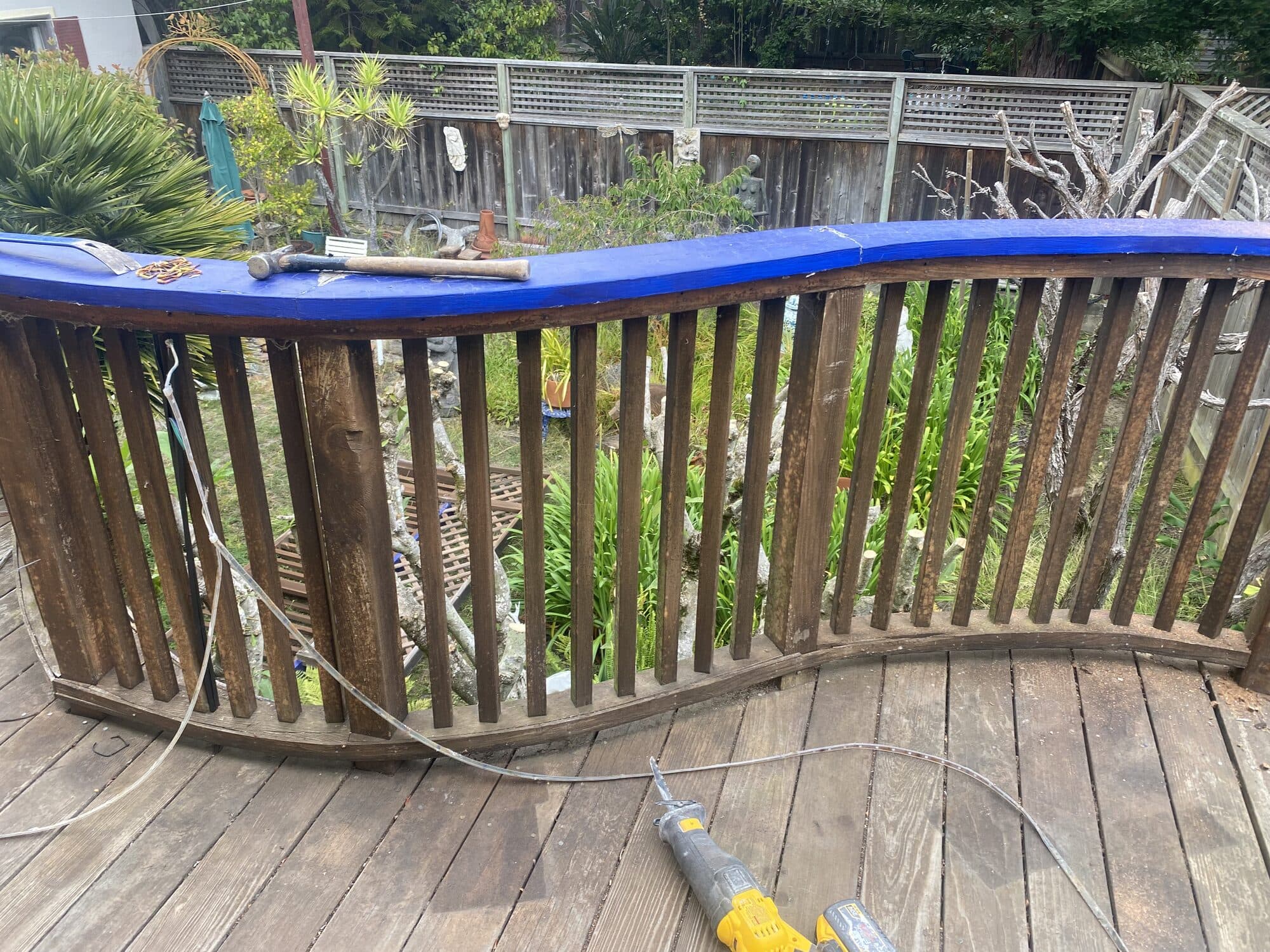 Custom Curved Deck — Corte Madera, photo 2