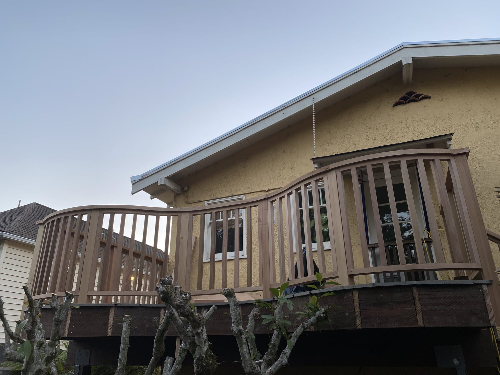 Custom Curved Deck — Corte Madera, photo 4