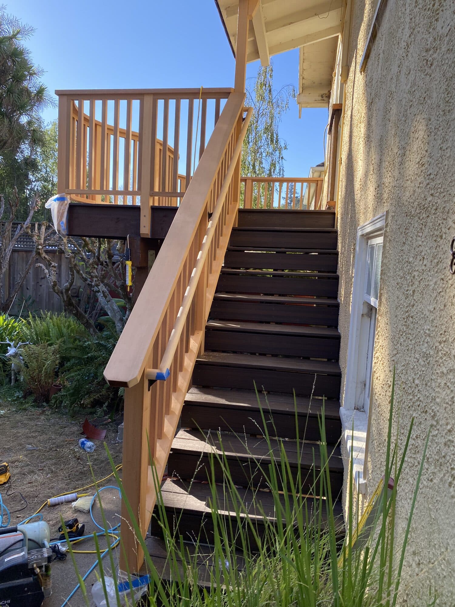 Custom Curved Deck — Corte Madera, photo 9